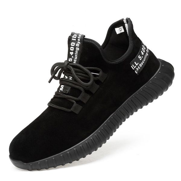 men's breathable safety shoes steel toe cow suede leather work boots puncture proof safety boots lightweight steel toe shoes, Black;brown
men's breathable safety shoes steel toe cow suede leather work boots puncture proof safety boots lightweight steel toe shoes, Black;brown