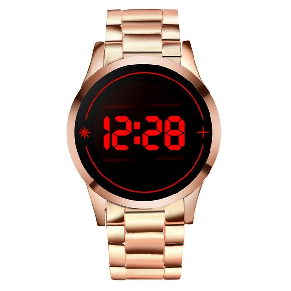 digital watch men waterproof men's watch stainless steel gold led watches date digital led bracelet sport watches for men saat, Slivery;brown
digital watch men waterproof men's watch stainless steel gold led watches date digital led bracelet sport watches for men saat, Slivery;brown