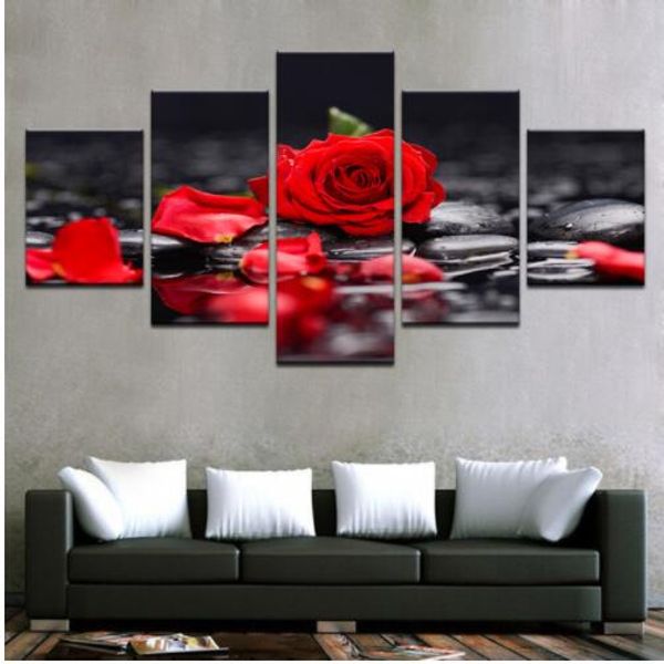 canvas paintings home decor living room wall art 5 pieces red rose flowers pictures modular prints stone petal poster framework
canvas paintings home decor living room wall art 5 pieces red rose flowers pictures modular prints stone petal poster framework