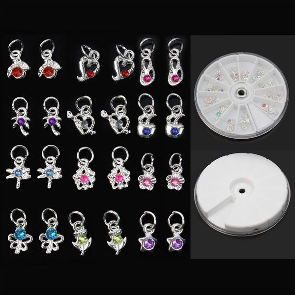 24 pcs 3d rhinestones dangles charms acrylic uv gel nail art decoration new, Silver;gold
24 pcs 3d rhinestones dangles charms acrylic uv gel nail art decoration new, Silver;gold