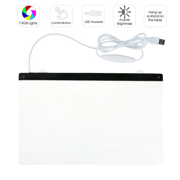 rgb led acrylic края lit вход ик-пульт дистанционного висячие blank акриловый вход ресторан dc 5v питание от порта usb оптовая свободная пер
rgb led acrylic края lit вход ик-пульт дистанционного висячие blank акриловый вход ресторан dc 5v питание от порта usb оптовая свободная пер