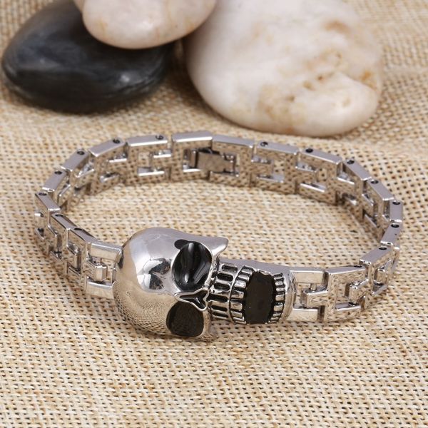 rock punk skull charm bracelets for men party decorations stainless steel mens bracelets wristband for him, Golden;silver
rock punk skull charm bracelets for men party decorations stainless steel mens bracelets wristband for him, Golden;silver