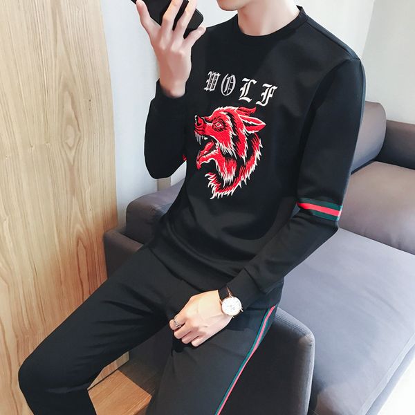autumn spring two pieces sets men tracksuit set sweatshirt with pants outwear workout joggers tracksuits -5xl, Gray
autumn spring two pieces sets men tracksuit set sweatshirt with pants outwear workout joggers tracksuits -5xl, Gray