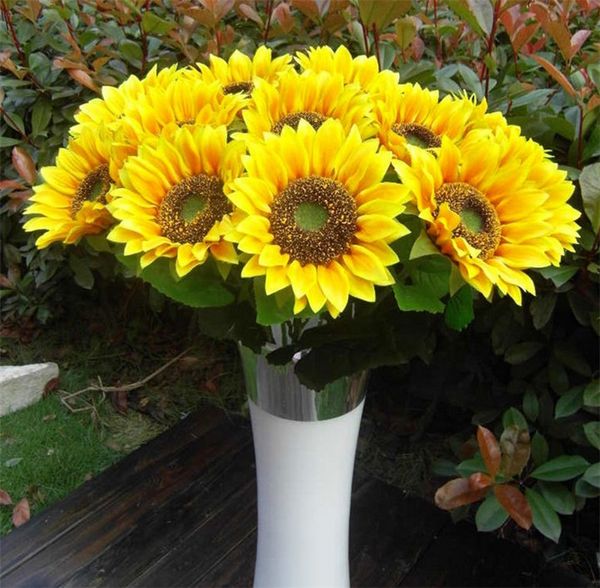 new moq100pcs sunflowers home decoration artificial sunflower flowers garden wedding party supplies flower simulation sunflowers popular
new moq100pcs sunflowers home decoration artificial sunflower flowers garden wedding party supplies flower simulation sunflowers popular