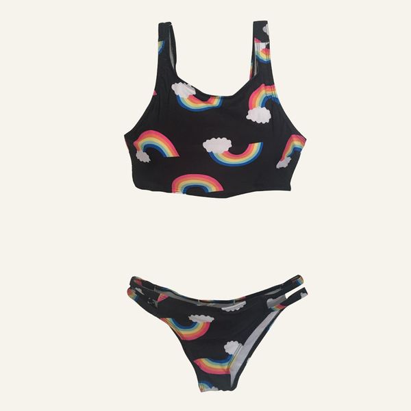 bikinis women swimsuit 2018 new rainbow print swimwear for women brazilian bikini set female beach swim wear maillot de bain femme
bikinis women swimsuit 2018 new rainbow print swimwear for women brazilian bikini set female beach swim wear maillot de bain femme