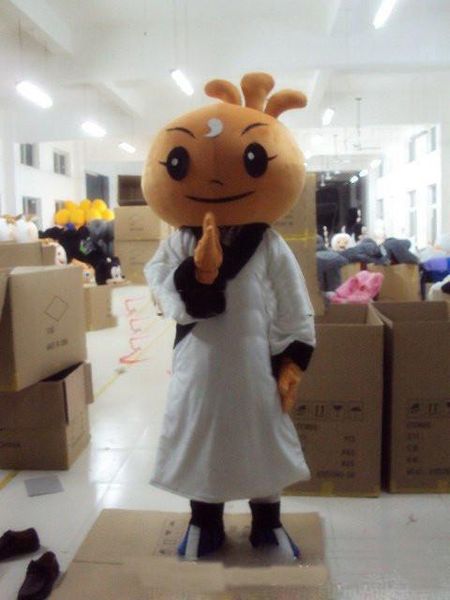 2018 turnip monk cartoon character costume mascot custom products custom-made ing, Red;yellow
2018 turnip monk cartoon character costume mascot custom products custom-made ing, Red;yellow