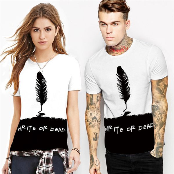 wholesale cool clothes men women 3d digital print leaf short sleeve summer tees couple t shirt, White;black
wholesale cool clothes men women 3d digital print leaf short sleeve summer tees couple t shirt, White;black