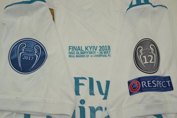 quaity 17-18 ucl final version madrid with final detail special name or custom name ronaldo sergio ramos isco asensio bale
quaity 17-18 ucl final version madrid with final detail special name or custom name ronaldo sergio ramos isco asensio bale