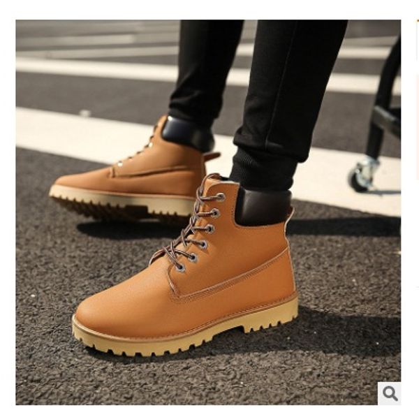 2018brand men's boots martens leather winter warm shoes motorcycle mens ankle boot doc martins autumn men oxfords shoes39-48, Black
2018brand men's boots martens leather winter warm shoes motorcycle mens ankle boot doc martins autumn men oxfords shoes39-48, Black