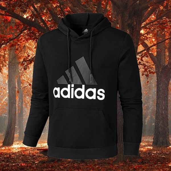 

casual mens designer hoodie sweatshirt with brand letters luxury hoodies for men ad coat stripes solid color clothing -4xl, Black