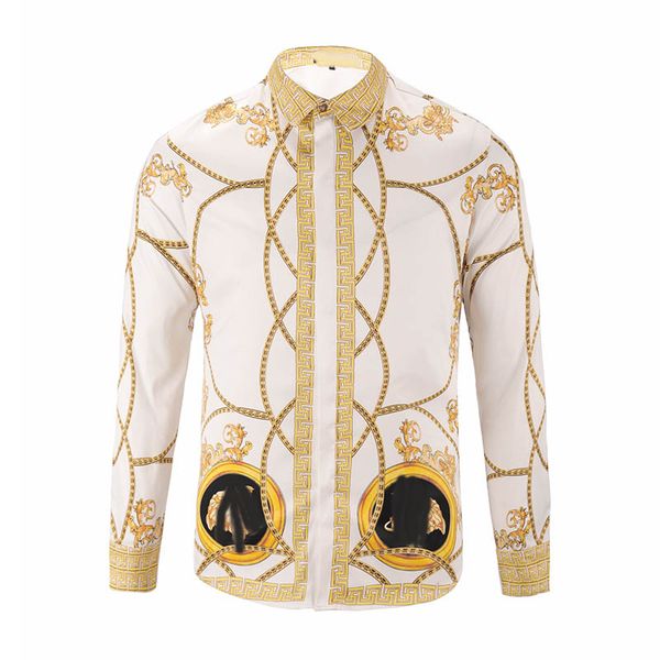 Горячая новая осень зима Harajuku Medusa золото camisa гавайская цепь собака Роза печати ру
Горячая новая осень зима Harajuku Medusa золото camisa гавайская цепь собака Роза печати ру