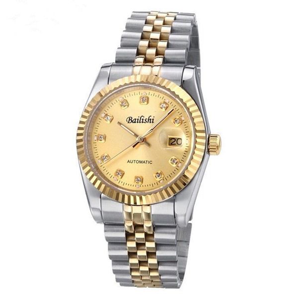 wengle new automatic men waterproof luminous diamond decoration calendar luxury gift dress casual commerce mechanical watches, Slivery;brown
wengle new automatic men waterproof luminous diamond decoration calendar luxury gift dress casual commerce mechanical watches, Slivery;brown
