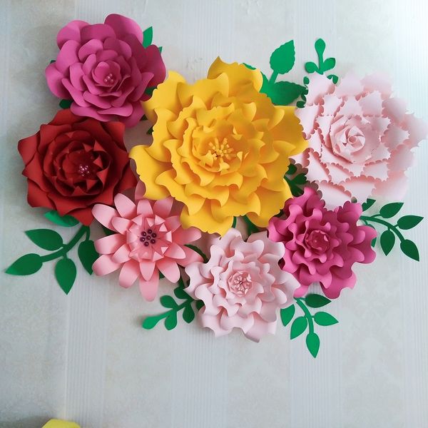 paper flower backdrop giant paper flowers 7pcs + leaves 10pcs mix colors & styles wedding centerpiece baby nursery
paper flower backdrop giant paper flowers 7pcs + leaves 10pcs mix colors & styles wedding centerpiece baby nursery