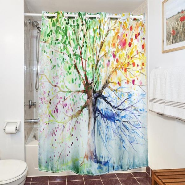 colorful tree four seasons polyester waterproof shower curtain bathroom decor 
colorful tree four seasons polyester waterproof shower curtain bathroom decor