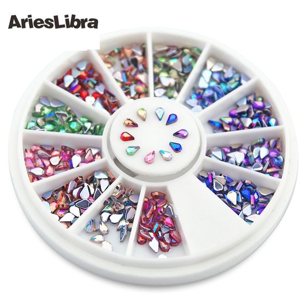 nail art decorations rhinestone ab 1.5*3 mm water drop multi-colors for nail uv gel tips diy decoration 600pcs wheel, Silver;gold
nail art decorations rhinestone ab 1.5*3 mm water drop multi-colors for nail uv gel tips diy decoration 600pcs wheel, Silver;gold