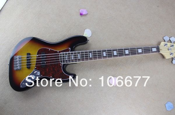 5 string standard jazz bass brown sunburst rosewood fretboard bass guitar
5 string standard jazz bass brown sunburst rosewood fretboard bass guitar