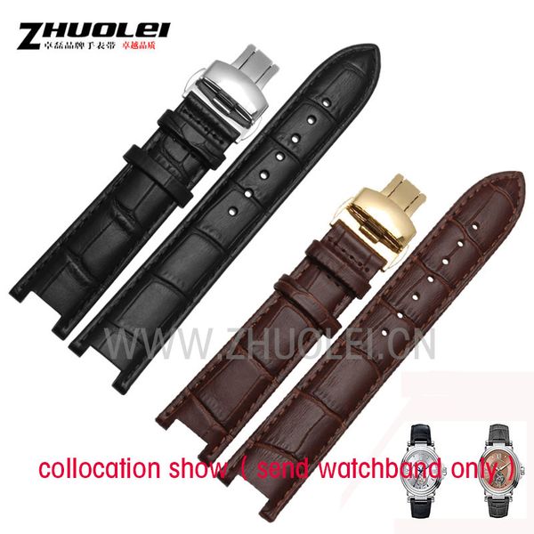 Black 20*11mm and 22*13mm High quality Genuine leatherwatchband cowhide Watch strap for GC with stainless steelbutterfly buckle
Black 20*11mm and 22*13mm High quality Genuine leatherwatchband cowhide Watch strap for GC with stainless steelbutterfly buckle