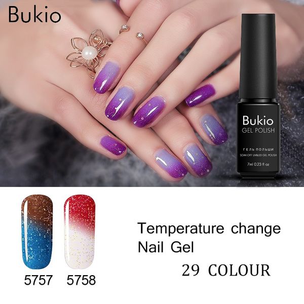 bukio new nail polish temperature change nail gel paint for nails art need uv led lamp hybrid gel varnish manicure set chameleon, Red;pink
bukio new nail polish temperature change nail gel paint for nails art need uv led lamp hybrid gel varnish manicure set chameleon, Red;pink