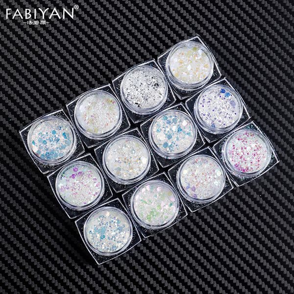 nail art sequins glitter flakes powder paillette hexagon slice ab chameleon gel uv polish acrylic 3d effect tips manicure tools, Silver;gold
nail art sequins glitter flakes powder paillette hexagon slice ab chameleon gel uv polish acrylic 3d effect tips manicure tools, Silver;gold