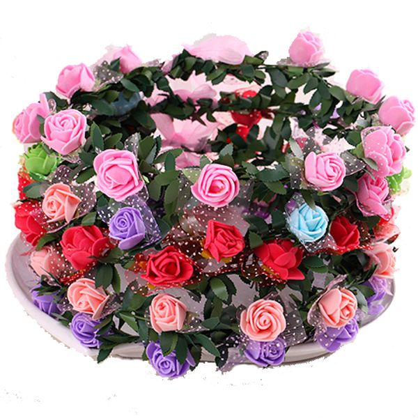 flower girl bride wedding wreath headdress holiday beach hair ornament wreath decorative headdress beautiful generous bohemian style mx5078
flower girl bride wedding wreath headdress holiday beach hair ornament wreath decorative headdress beautiful generous bohemian style mx5078