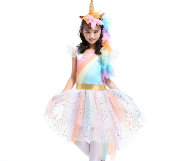 30pcs girls rainbow dress with unicorn headband + angel wings lace tutu girls princess dress suits cosplay clothing sets y256, Red;yellow
30pcs girls rainbow dress with unicorn headband + angel wings lace tutu girls princess dress suits cosplay clothing sets y256, Red;yellow