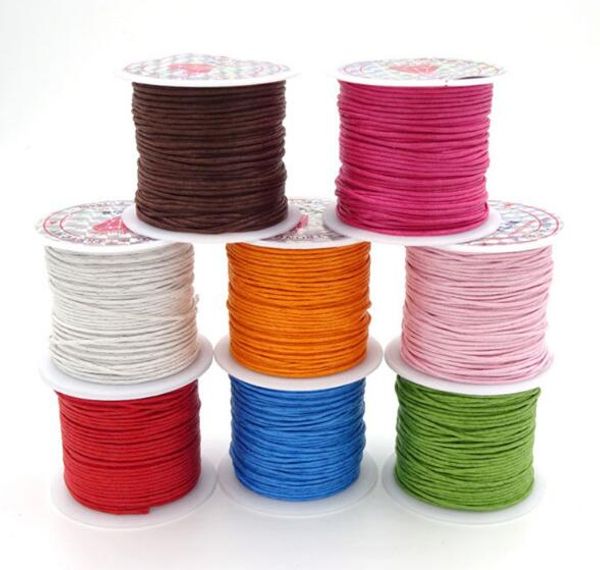 10pcs/lot 1.5mm mixed colors cotton wax cord for diy craft jewelry findings components wc01, White;red
10pcs/lot 1.5mm mixed colors cotton wax cord for diy craft jewelry findings components wc01, White;red
