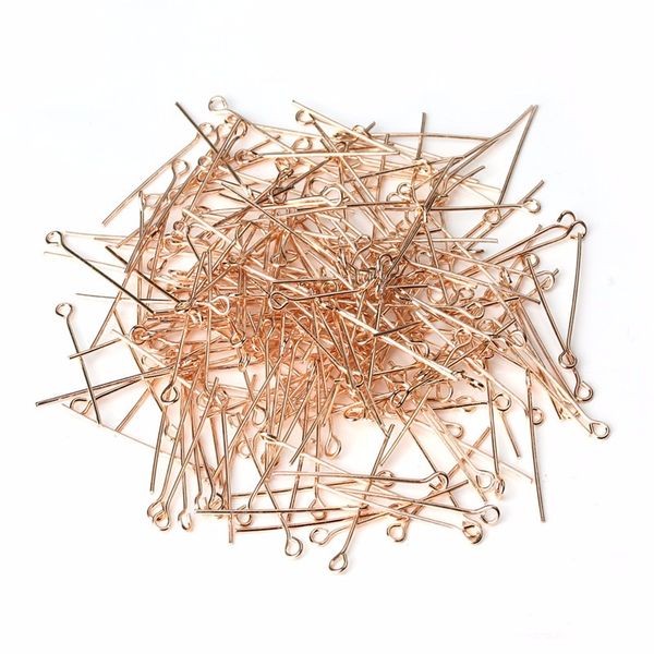xinyao 200pcs/lot 50mm rose gold color metal ball head pins needles eye pins gauge diy jewelry making findings wholesale f117, Silver
xinyao 200pcs/lot 50mm rose gold color metal ball head pins needles eye pins gauge diy jewelry making findings wholesale f117, Silver