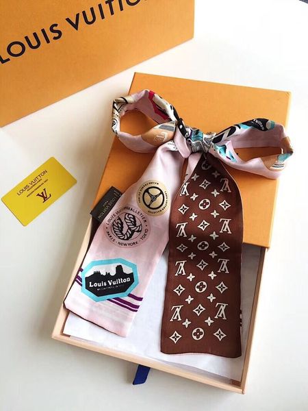 

2019 горячая распродажа шелковый шарф бренд женщины цветок полосатый шелковые scraves