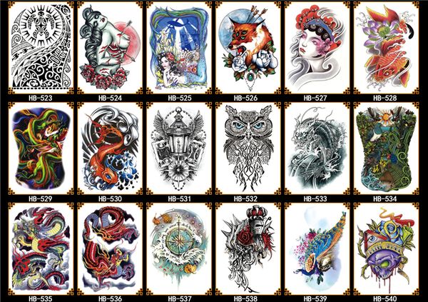 Tatuagens temporárias youyi2
Tatuagens temporárias youyi2