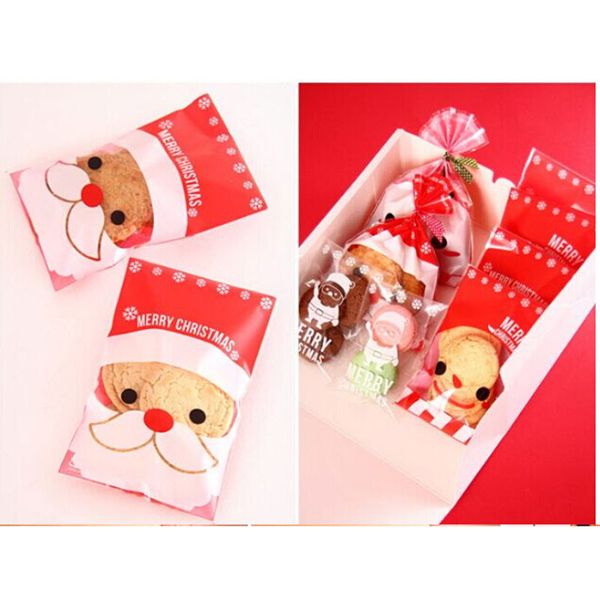100pcs christmas santa claus clear cellophane cookie sweet wedding birthday candy party gusset packaging bag
100pcs christmas santa claus clear cellophane cookie sweet wedding birthday candy party gusset packaging bag