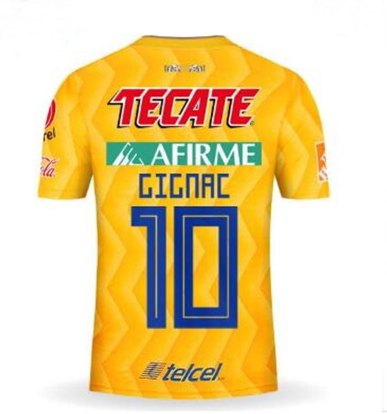 personalized tigres 20-21 7 stars 9 vargas 10 gignac 20 aquino 8 zelarayan 4 h.ayala 3 juninho 18 sosa customized thai quality soccer jersey, Black;yellow
personalized tigres 20-21 7 stars 9 vargas 10 gignac 20 aquino 8 zelarayan 4 h.ayala 3 juninho 18 sosa customized thai quality soccer jersey, Black;yellow