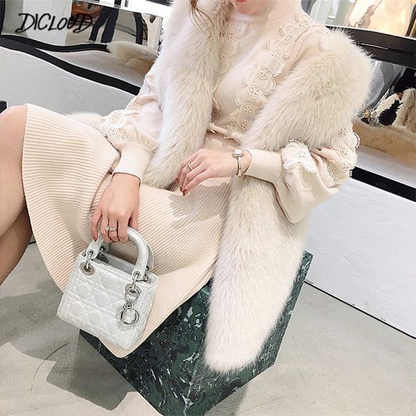 dicloud winter faux fur vest women fashion sleeveless vest long cardigan ladies luxury thick warm fur plus size jacket bontjas, Black
dicloud winter faux fur vest women fashion sleeveless vest long cardigan ladies luxury thick warm fur plus size jacket bontjas, Black