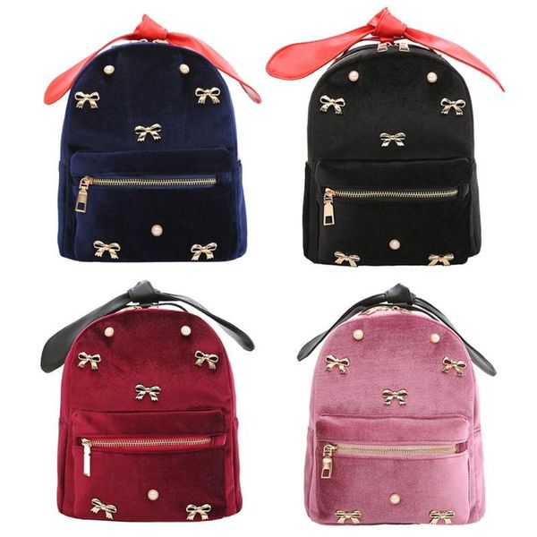women bowknot backpack winter velvet mini backpacks travel girls shoulder schoolbag fashion soft women daypack rucksack female
women bowknot backpack winter velvet mini backpacks travel girls shoulder schoolbag fashion soft women daypack rucksack female