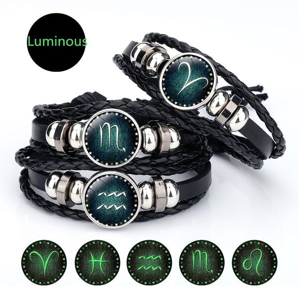 noosa chunks 12 constellation luminous bracelet metal 18mm snap button pu leather bracelet for women men snap button jewelry, Golden;silver
noosa chunks 12 constellation luminous bracelet metal 18mm snap button pu leather bracelet for women men snap button jewelry, Golden;silver