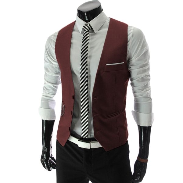 Tank Tops for Men Slim Fit Mens Suit Vest Male Waistcoat Gilet Homme Colete Masculino Social Formal Business Casual Suit Vest Jacket 4xl
Tank Tops for Men Slim Fit Mens Suit Vest Male Waistcoat Gilet Homme Colete Masculino Social Formal Business Casual Suit Vest Jacket 4xl