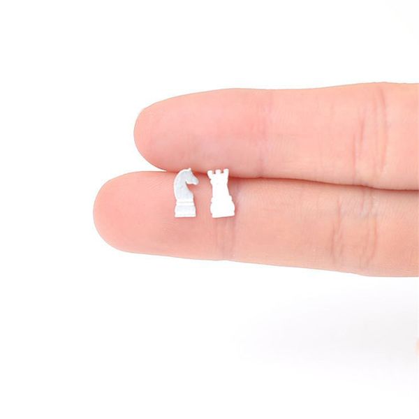 chess style earrings knight and rook stud earrings suitable for men and women gold silver rose three color optional, Golden;silver
chess style earrings knight and rook stud earrings suitable for men and women gold silver rose three color optional, Golden;silver