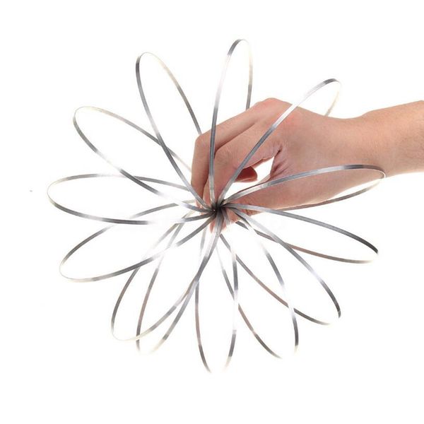 Toroflux Flow Rings Spring 3D Metal Toy Ring Flow Flowtoys Arm Slinky Outdoor Hand Spinner Novelty Items OOA4718
Toroflux Flow Rings Spring 3D Metal Toy Ring Flow Flowtoys Arm Slinky Outdoor Hand Spinner Novelty Items OOA4718