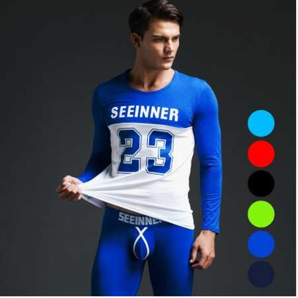 seeinner fashion no.23 pants + men breathable cool feeling underwear men long johns fitness thermal underwear body shaper, Black;white
seeinner fashion no.23 pants + men breathable cool feeling underwear men long johns fitness thermal underwear body shaper, Black;white
