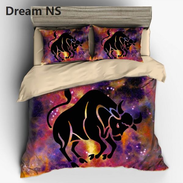 

ahsnme 12 constellation taurus pattern bedding set chic design bedspreads australia duvet cover us eu au size king bed set