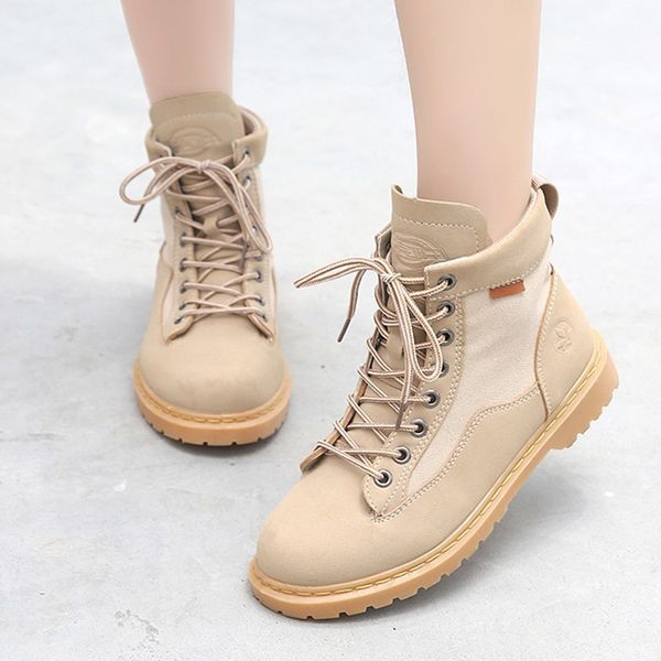2018 new shoes woman flat ankle boots motorcycle boots female suede leather lace-up autumn rubber women botas mujur, Black
2018 new shoes woman flat ankle boots motorcycle boots female suede leather lace-up autumn rubber women botas mujur, Black