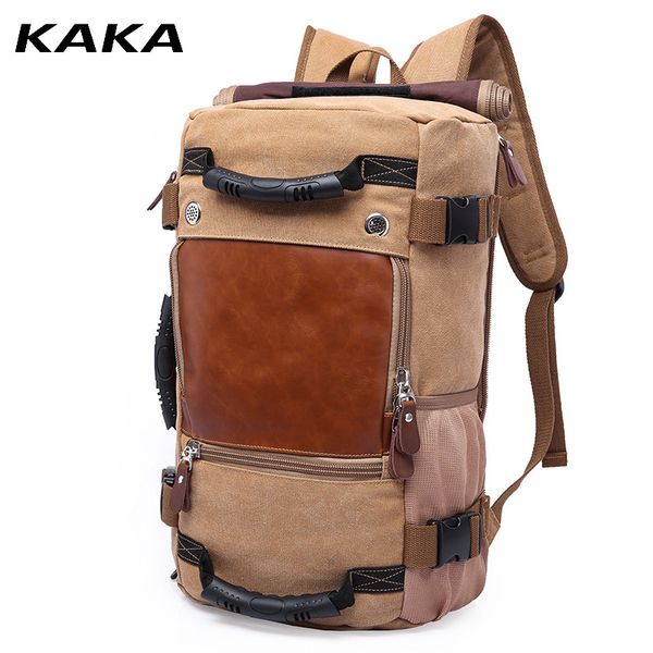 kaka classic leisure korean vintage large capacity canvas bag men backpack multi-functional travel leisure backpacks ly1
kaka classic leisure korean vintage large capacity canvas bag men backpack multi-functional travel leisure backpacks ly1