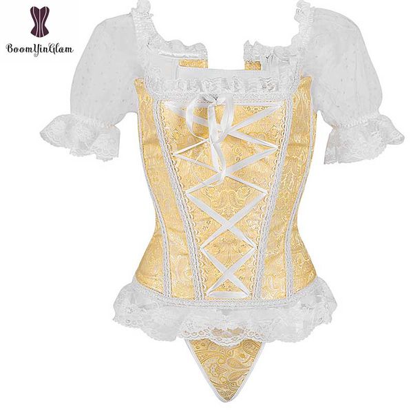 women bustier clothing corset victoriano gothic laciness corsets overbust korset elastic boned corselet summer waist cincher hot, Black;white
women bustier clothing corset victoriano gothic laciness corsets overbust korset elastic boned corselet summer waist cincher hot, Black;white
