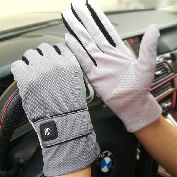 men' breathable sunscreen gloves men' thin summer uv driving anti-skid gloves tbsf03, Blue;gray
men' breathable sunscreen gloves men' thin summer uv driving anti-skid gloves tbsf03, Blue;gray