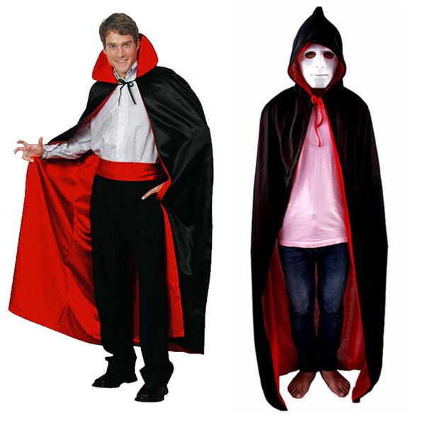 mens halloween death god red hooded cape vampire cosplay stand collar cloak ing, Silver
mens halloween death god red hooded cape vampire cosplay stand collar cloak ing, Silver