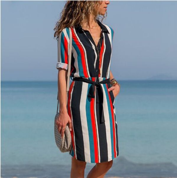 женщины лето полосатый рубашка dress дамы повседневная осень мода печати dress vestido с длинным рукавом свободные пляжные платья бесплатная, White;black
женщины лето полосатый рубашка dress дамы повседневная осень мода печати dress vestido с длинным рукавом свободные пляжные платья бесплатная, White;black
