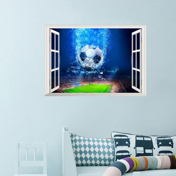 football world cup 3d fake window wall stickers for kids room boys bedroom wall decals murals home decor
football world cup 3d fake window wall stickers for kids room boys bedroom wall decals murals home decor