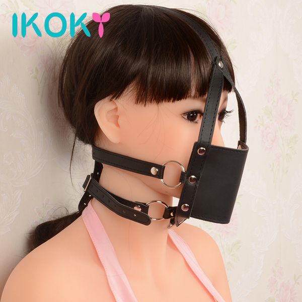 mouth mask gag bondage restraints ikoky open harness toys slave leather head for fetish game erotic toys couples s924 avupd
mouth mask gag bondage restraints ikoky open harness toys slave leather head for fetish game erotic toys couples s924 avupd