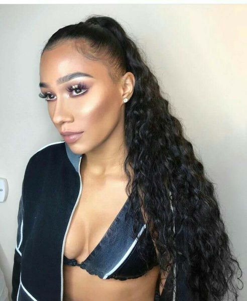 more color afro puffs ponytails drawstring kinky deep curly hair ponytail extension long 60cm,24inch ponytail human hair pieces 160g, Black
more color afro puffs ponytails drawstring kinky deep curly hair ponytail extension long 60cm,24inch ponytail human hair pieces 160g, Black