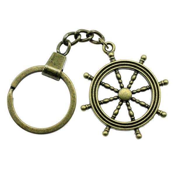 6 pieces key chain women key rings fashion keychains for men rudder 45x40mm, Slivery;golden
6 pieces key chain women key rings fashion keychains for men rudder 45x40mm, Slivery;golden