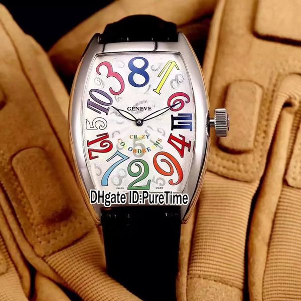 crazy hours 8880 ch col drm steel case silver dial color number mark automatic mens watch black leather strap watches hight quality a80a1, Slivery;brown
crazy hours 8880 ch col drm steel case silver dial color number mark automatic mens watch black leather strap watches hight quality a80a1, Slivery;brown